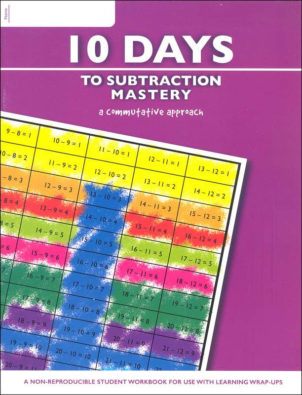 Learning Wrap-ups: 10 Days to Subtraction Mastery