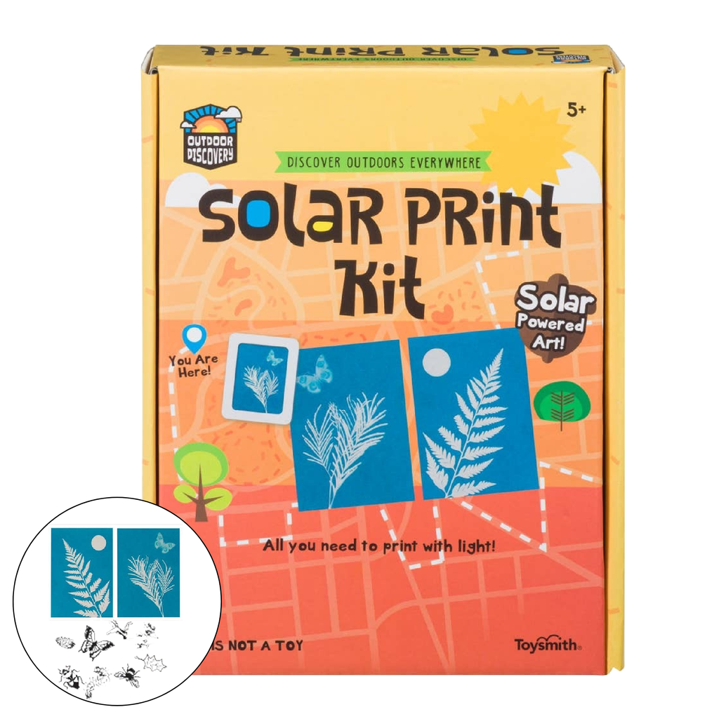 Solar Print Art & Science Kit – STEAM Light Exposure and Nature Observation Learning Activity
