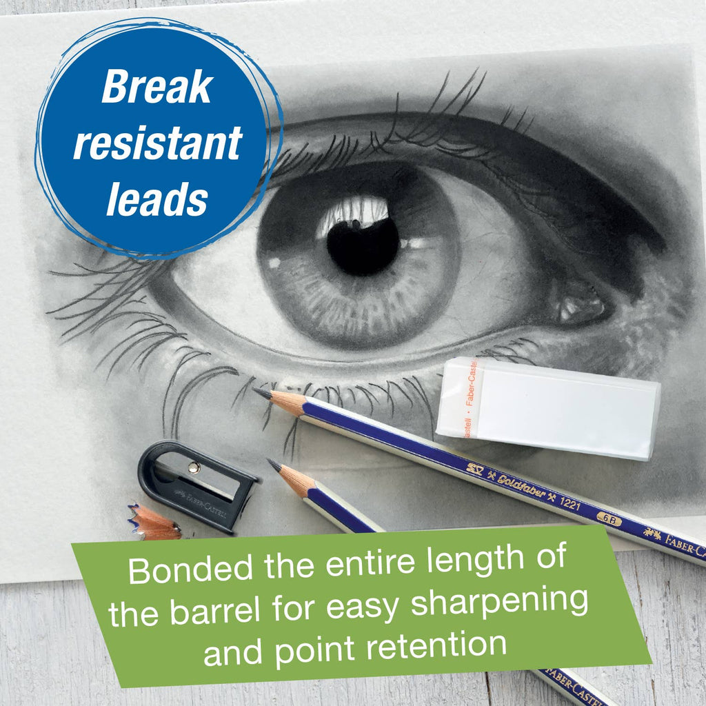 Faber-Castell® Art on the Go Graphite Sketch Set – Drawing & Shading Educational Kit