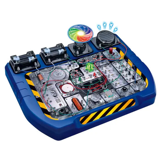 Electronic Science Lab Kit – STEM Electricity Learning System with 70+ Experiments (Hands-On Physics & Circuit Education)