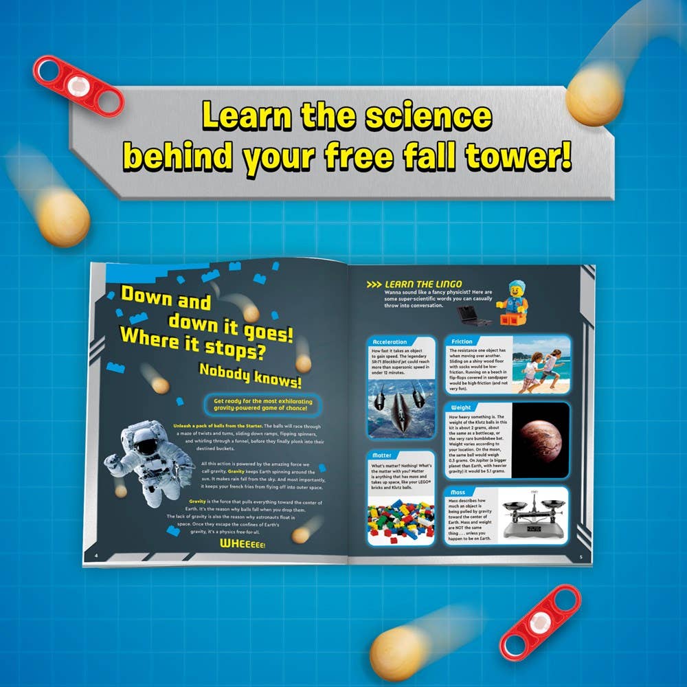 LEGO Gravity Drop – Physics, Engineering & Gravity Exploration STEM Kit