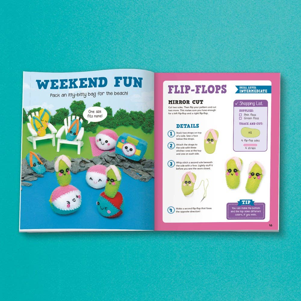 Beginner Sewing & Textile Arts Learning Kit: Plush Construction and Pattern Skills