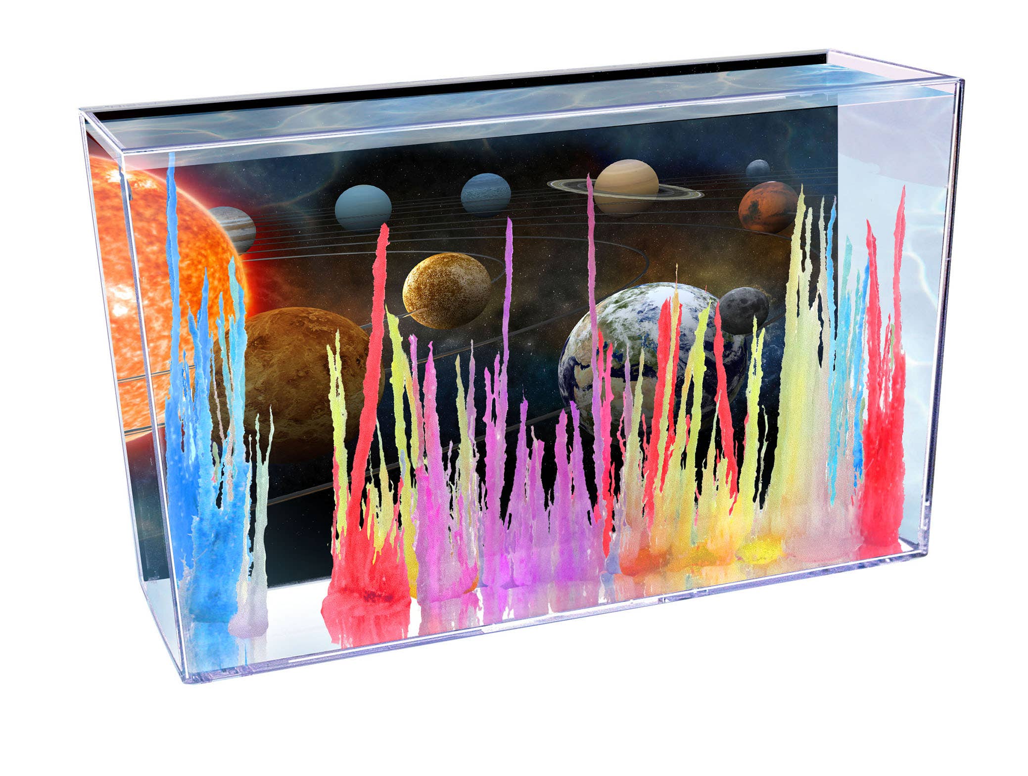 Smithsonian Magic Rocks: Crystal Growth Chemistry Kit – STEM Learning Activity for Chemical Reactions and Mineral Formation (Hands-On Science Experiment)