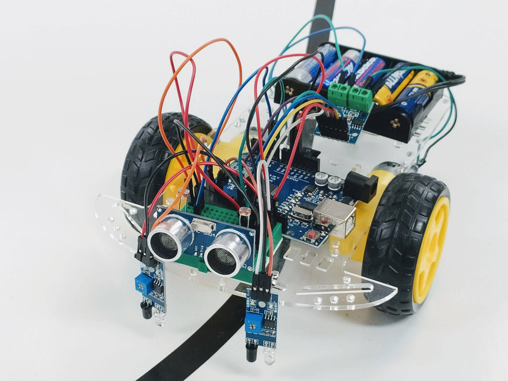 Barnabas Rover: Arduino-Compatible 2WD DC Motor Car Kit (Ages 11+): 1-Pack
