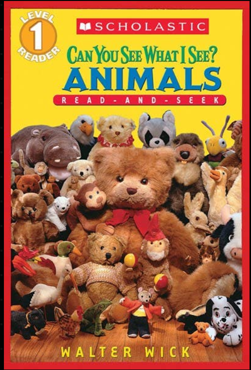 Scholastic Reader Level 1 Bundle: I Love Rainy Days!, Long Dog, Buzz Said the Bee, Can You See What I See? Animals, Moo Dog