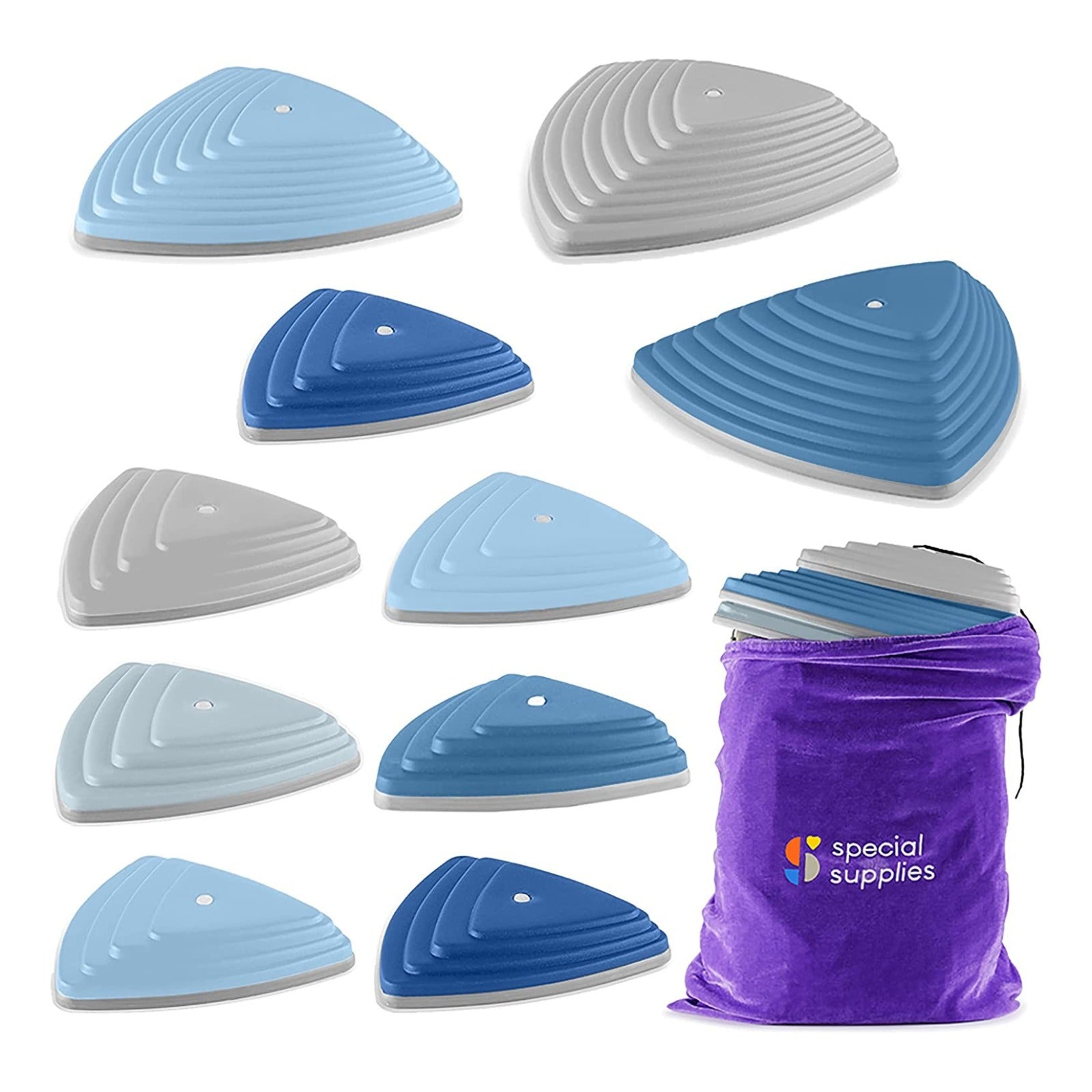 Stepping Stones (Ocean Colors): 10 Piece Set