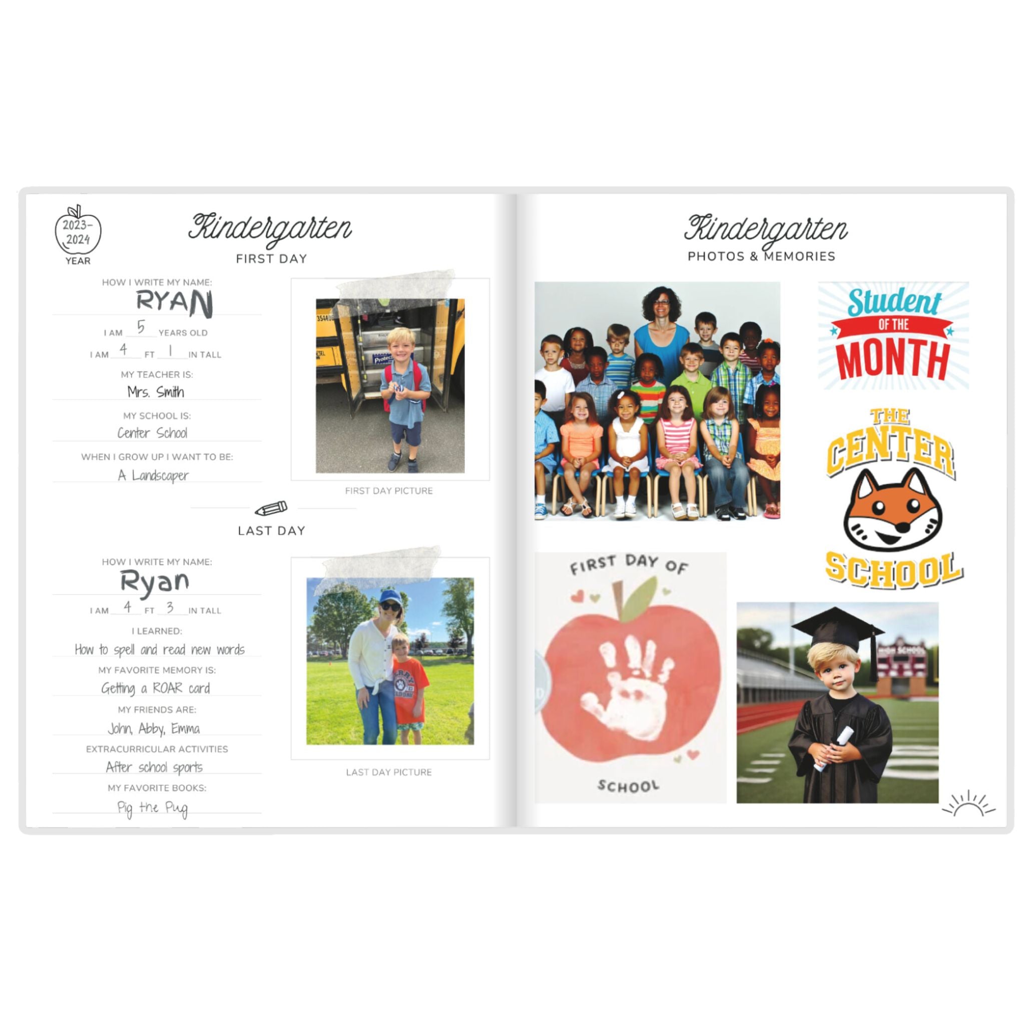 ABC School Memory Journal