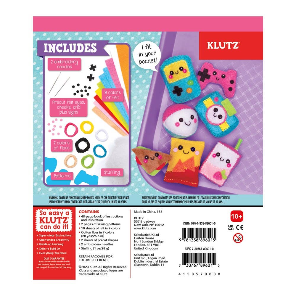 Beginner Sewing & Textile Arts Learning Kit: Plush Construction and Pattern Skills