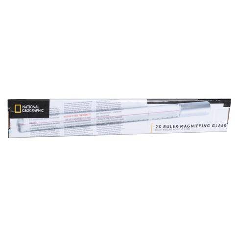 National Geographic 2X Ruler Magnifying Glass