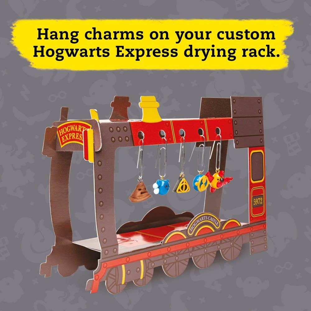 Harry Potter Clay Charms – Polymer Clay Sculpture, Jewelry Design & Fine Motor Skills Kit