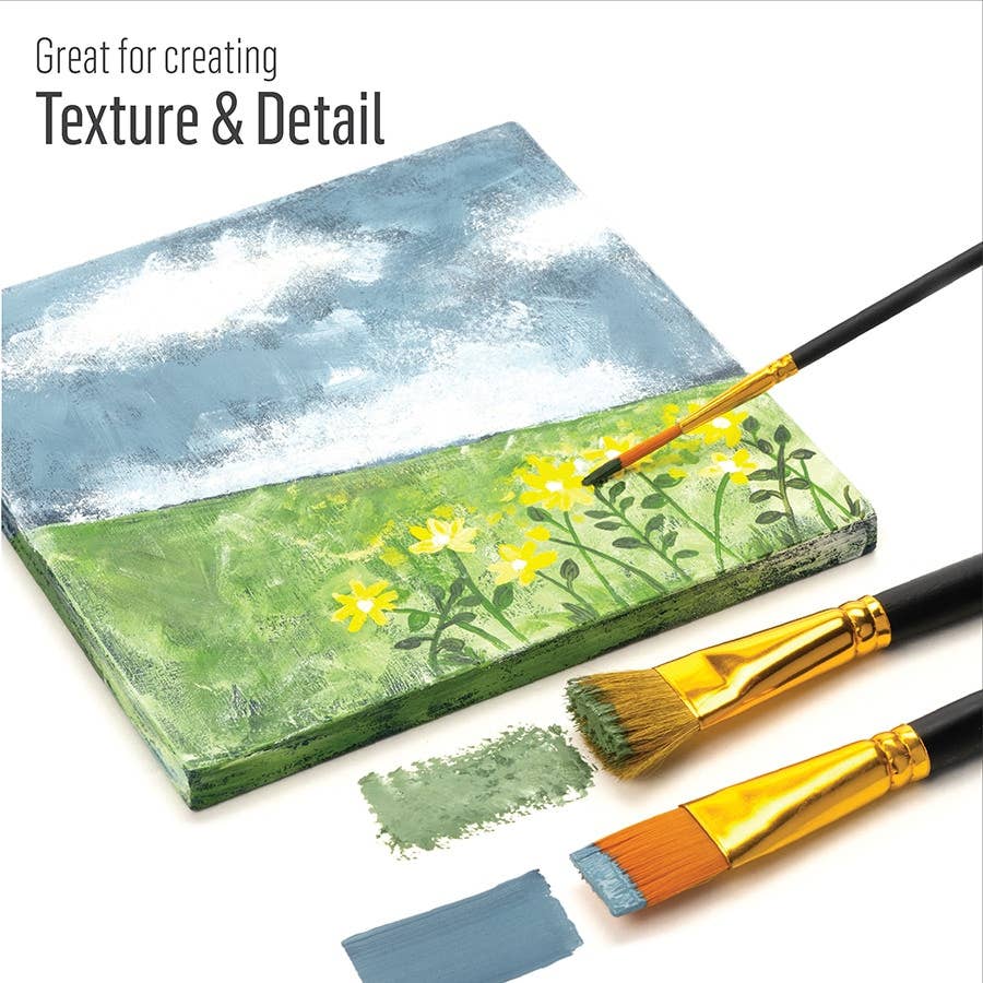 Folkart ® Artist Variety Brush Set, 10-Piece