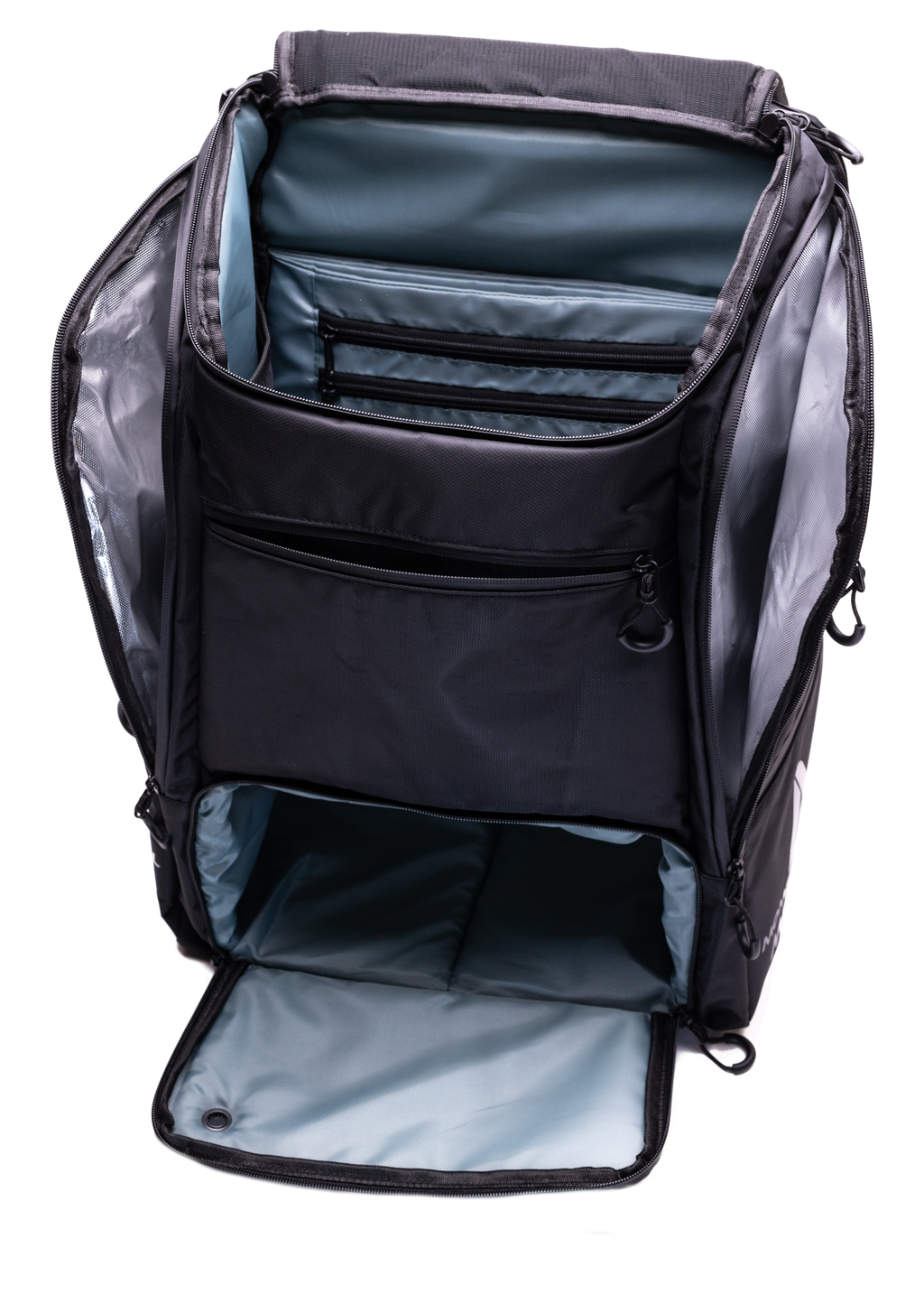 MW-PRO Bag / Travel Bag  Black/Silver