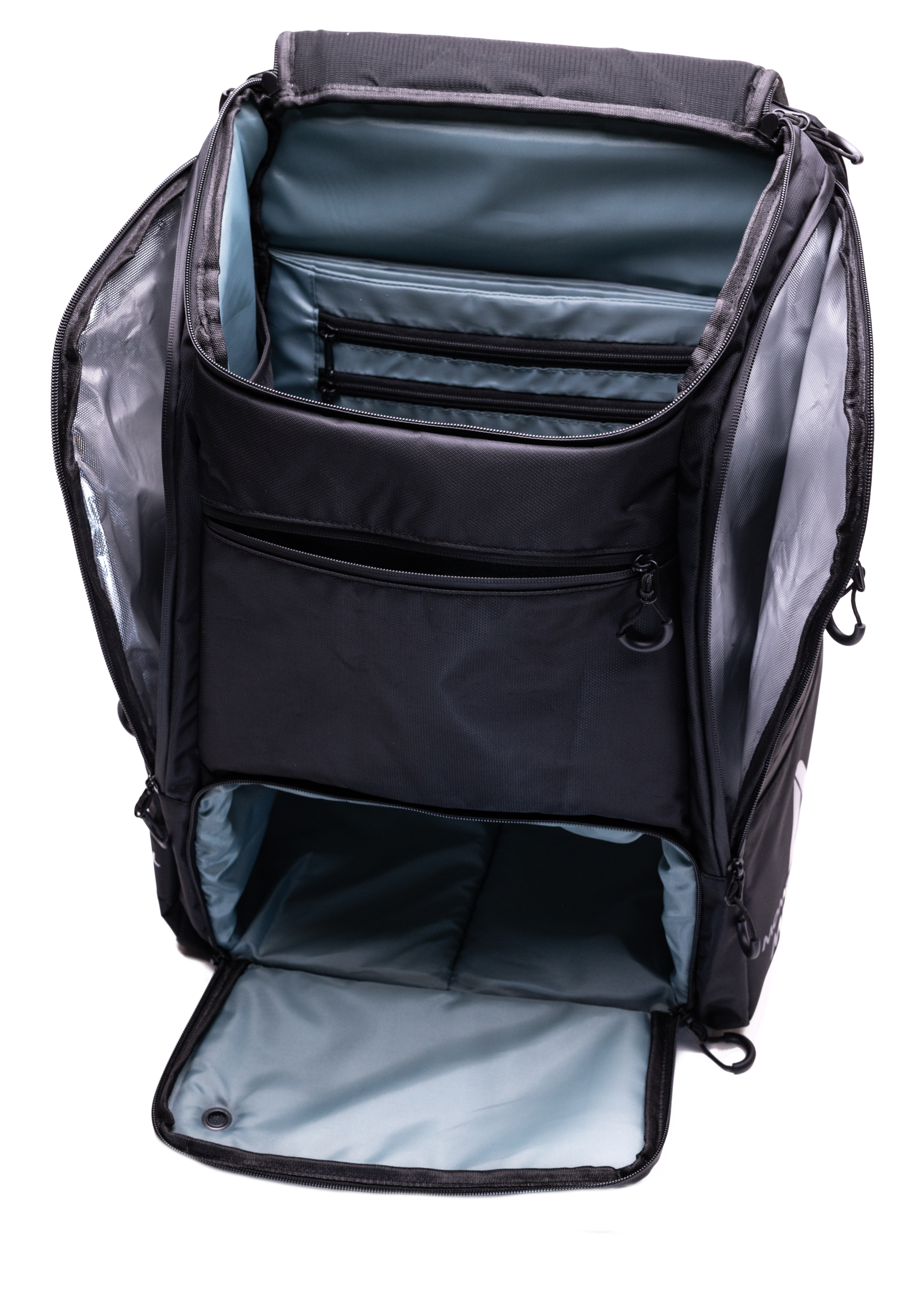 MW-PRO Bag / Travel Bag  Black/Silver