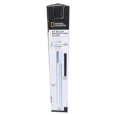 National Geographic 2X Ruler Magnifying Glass
