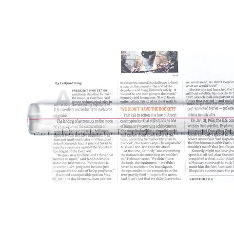 National Geographic 2X Ruler Magnifying Glass