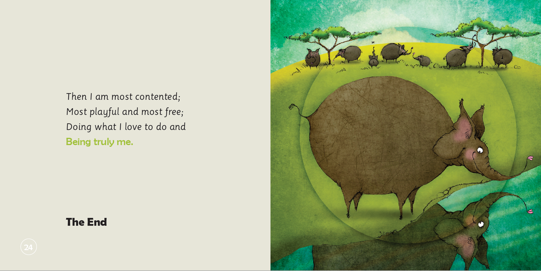 The Elephant Who Tried to Tiptoe: Reminding children to love the body they have