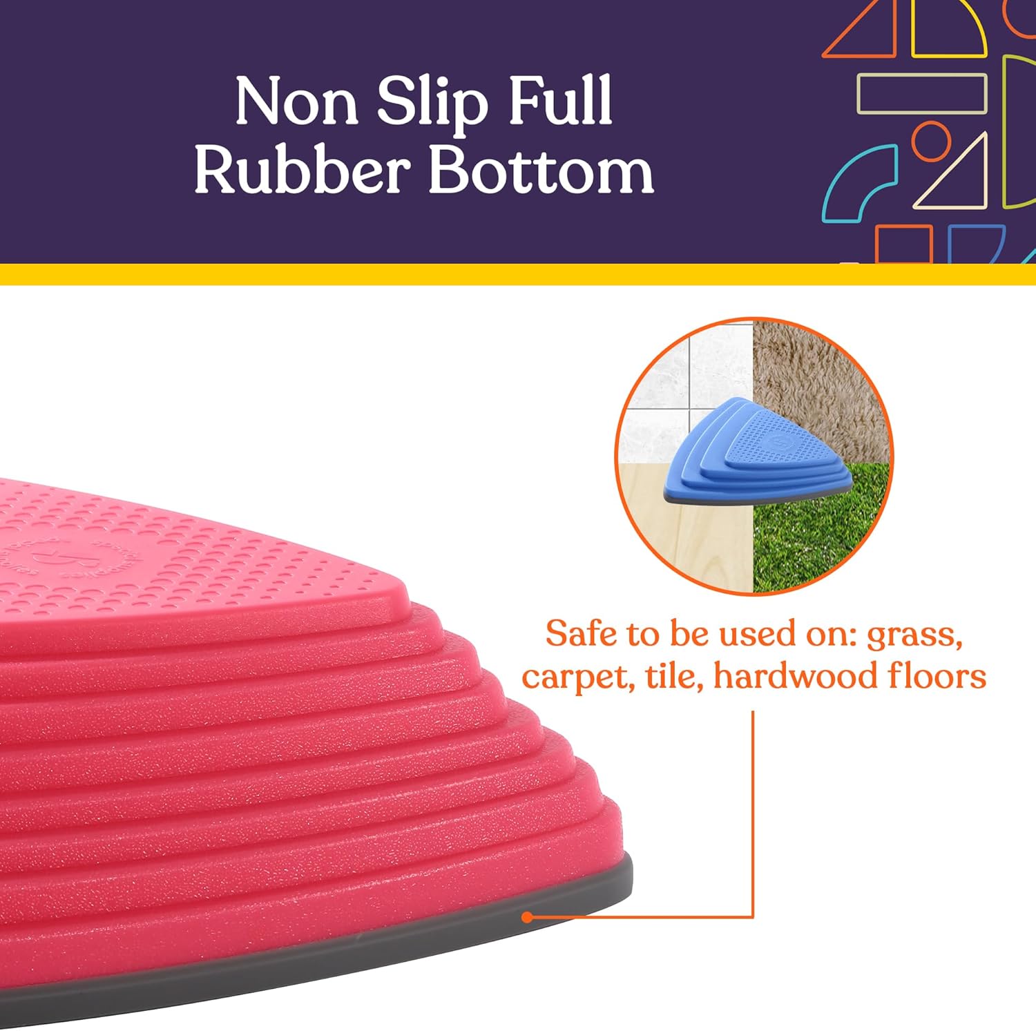 Stepping Stones (Primary Colors): 10 Piece Set