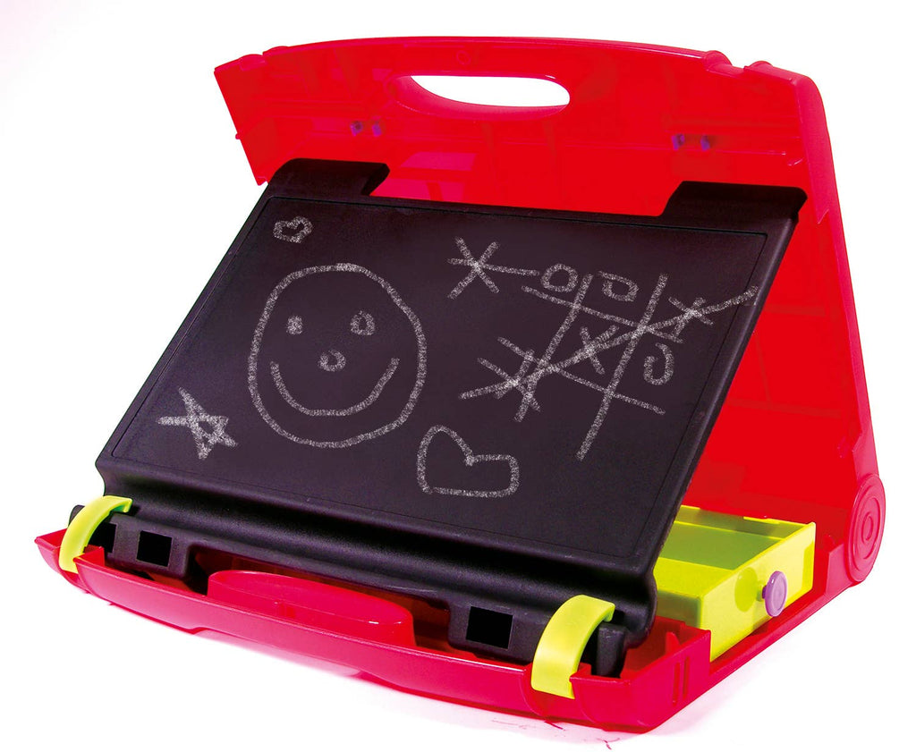 Faber Castell Do Art Travel Easel with 37 Pieces of Art Supplies for Kids