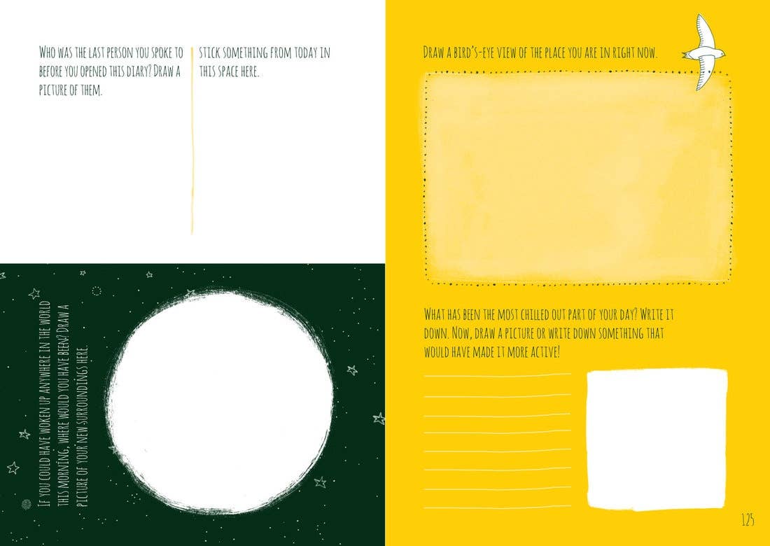 Daily Creativity & Personal Reflection Journal – 365 Guided Writing & Drawing Activities