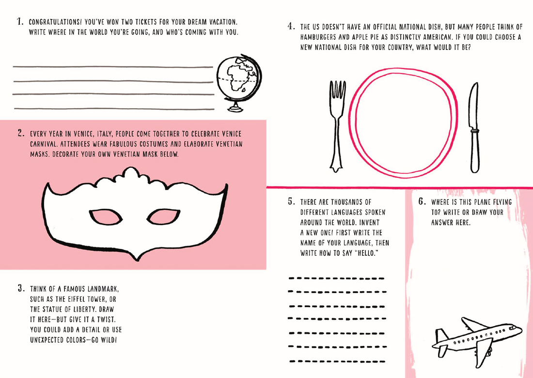 Daily Creativity & Cultural Exploration Journal – 365 Art & Writing Activities