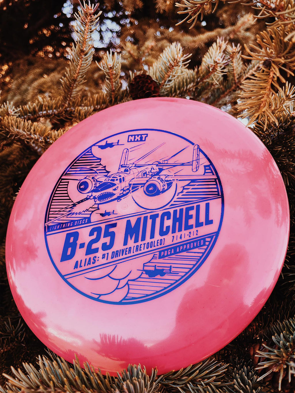 Lightning NXT B-25 Mitchell #1 Driver [Retool] Fairway Driver Golf Disc