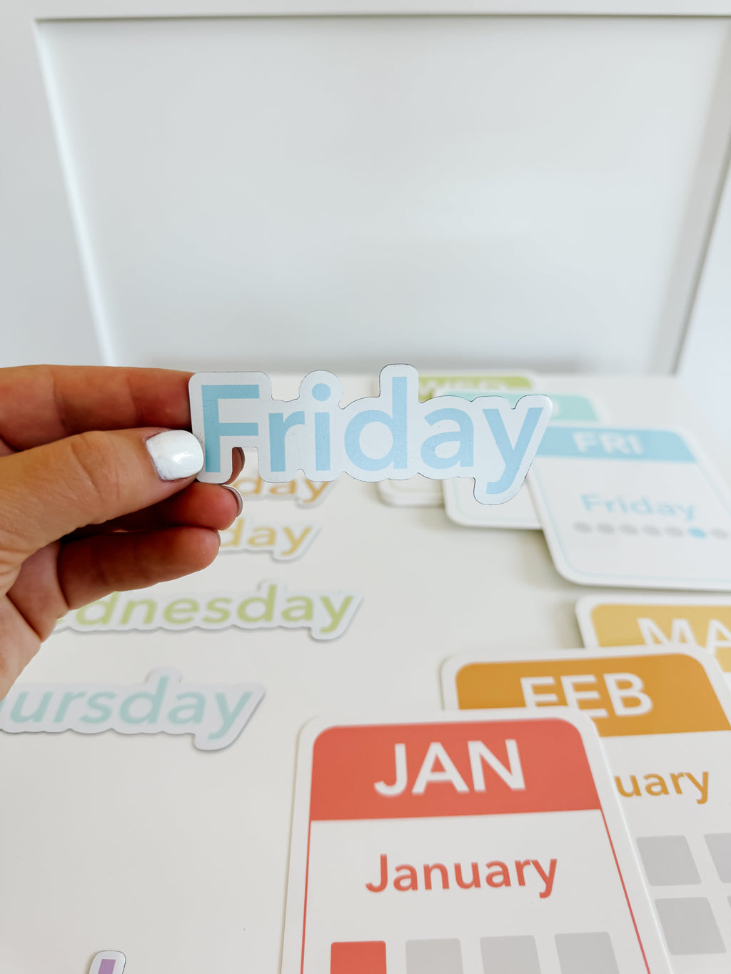 Days, Months, Seasons Flashcards and Magnets