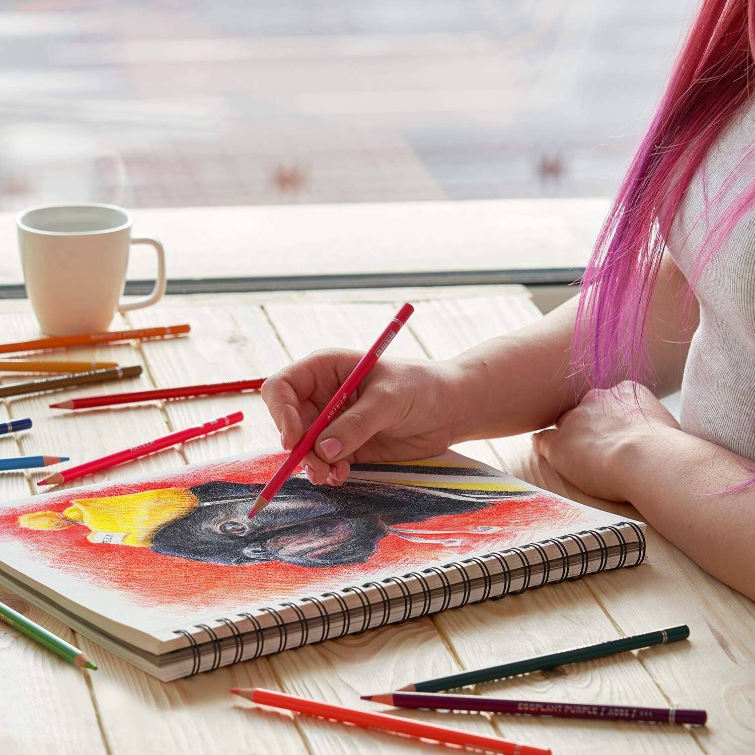 Arteza® Sketchbook  5.5"x 8.5", 3-Pack, 100 Sheets Each