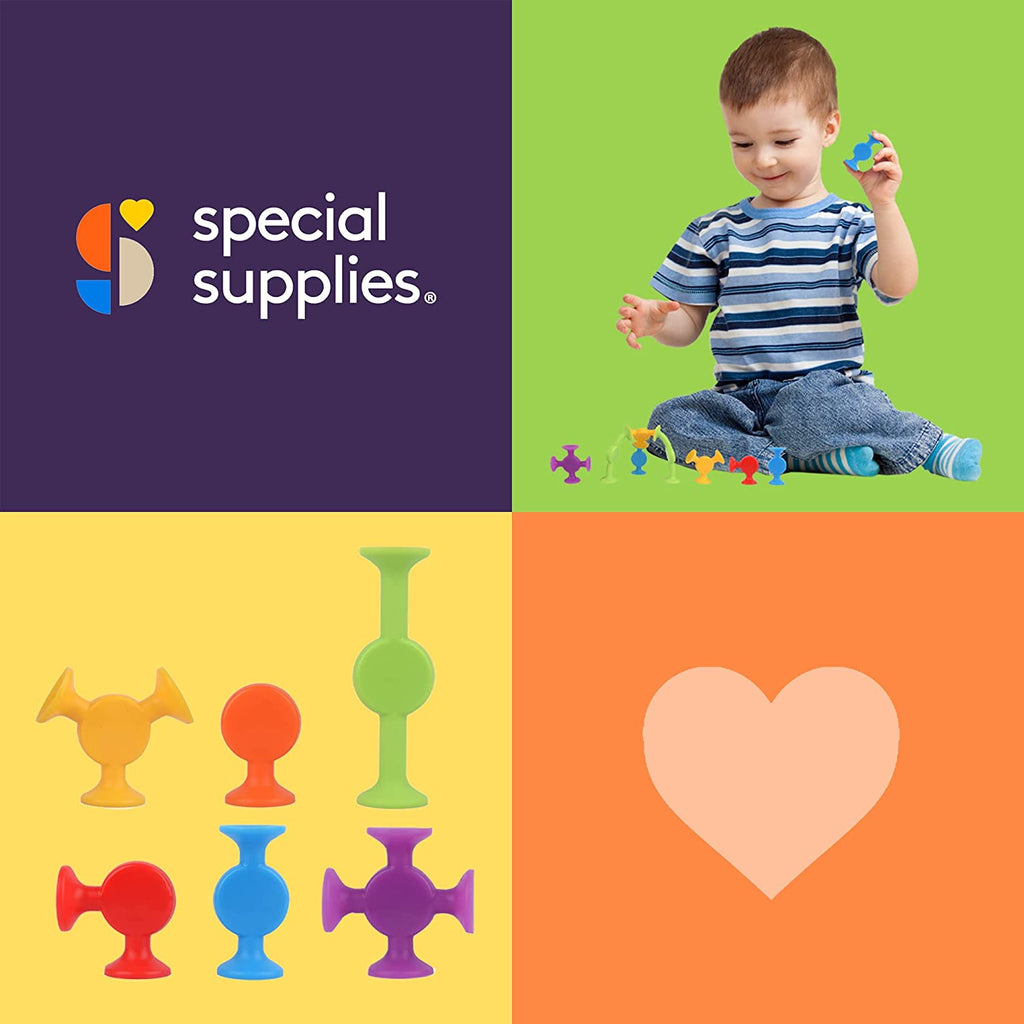 Creative Construction Suction Toys (50-Piece Set)