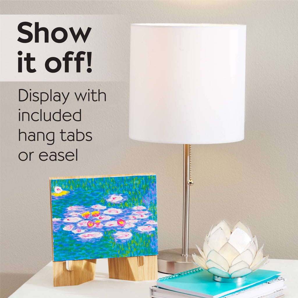 Faber-Castell® Museum Series Paint by Number – Water Lilies Inspired by Claude Monet