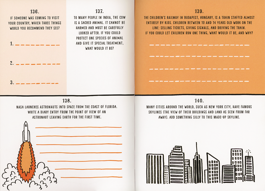 Daily Creativity & Cultural Exploration Journal – 365 Art & Writing Activities