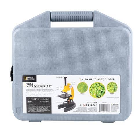 National Geographic® 900x Microscope – Foundational Biology & Scientific Inquiry Kit
