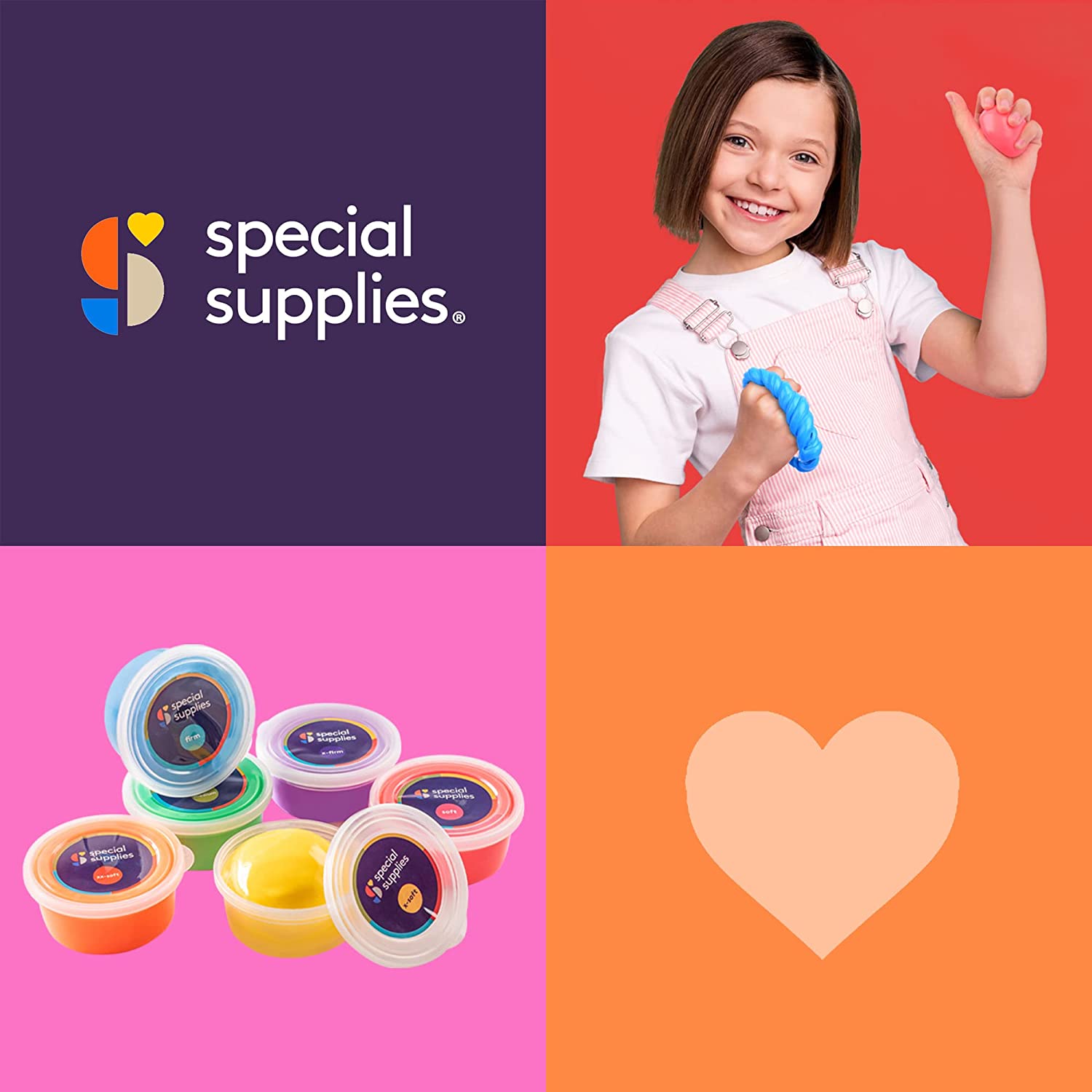 Therapy Putty (Primary Colors): 6 Pack