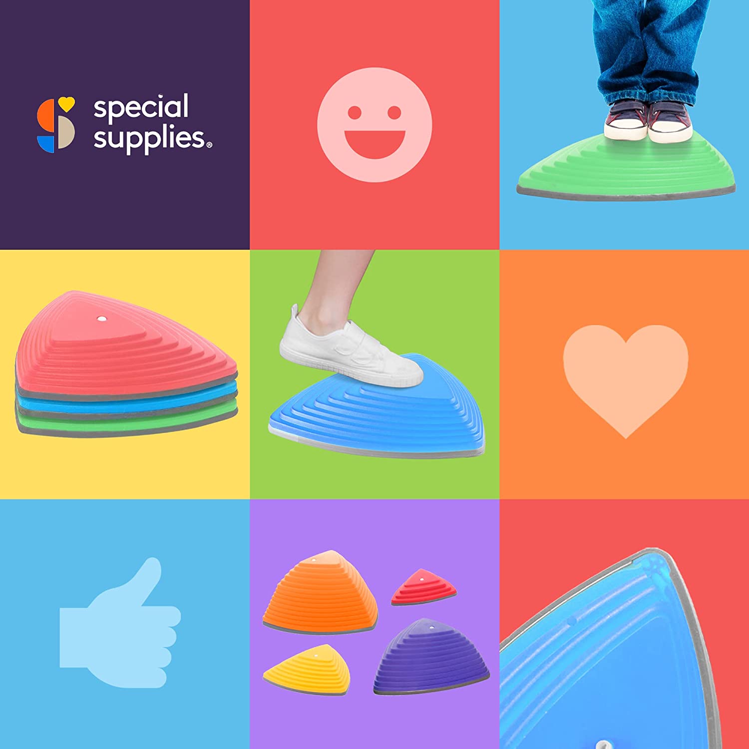 Stepping Stones ( Primary Colors)