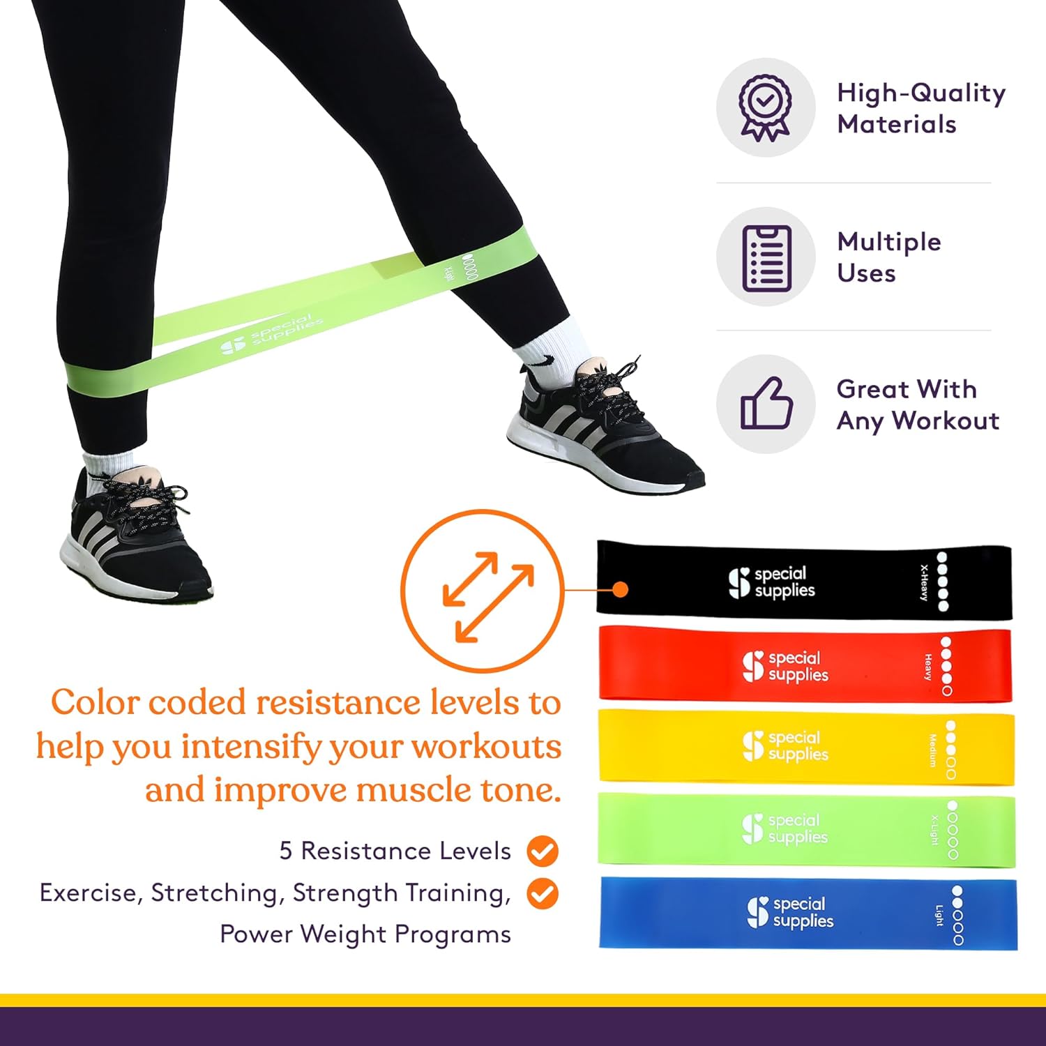 Balance Pad Exercise Kit with Yoga Strap and Resistance Bands