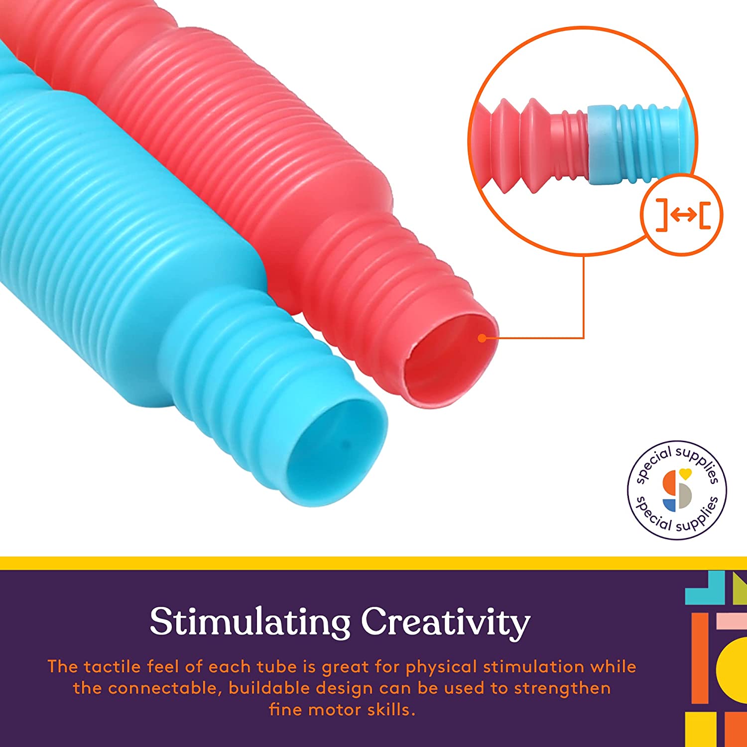 Tiny Pop Tubes (Multi-Color): 30 Pack