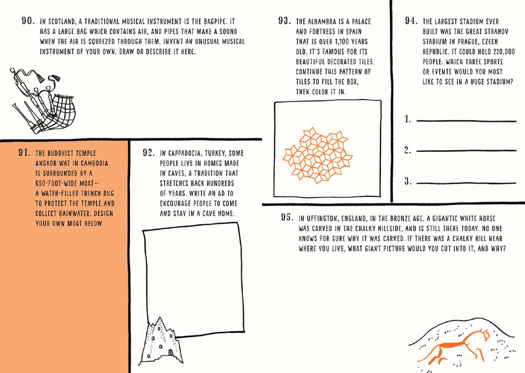 Daily Creativity & Cultural Exploration Journal – 365 Art & Writing Activities