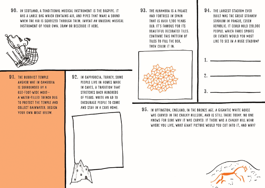 Daily Creativity & Cultural Exploration Journal – 365 Art & Writing Activities