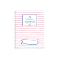 Blush Stripes School Memory Journal