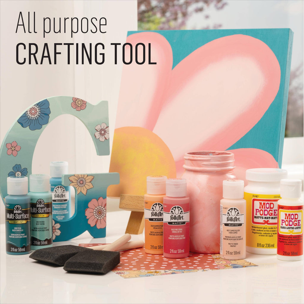 Plaid ® Brush Sets - Foam Brush Set of 3