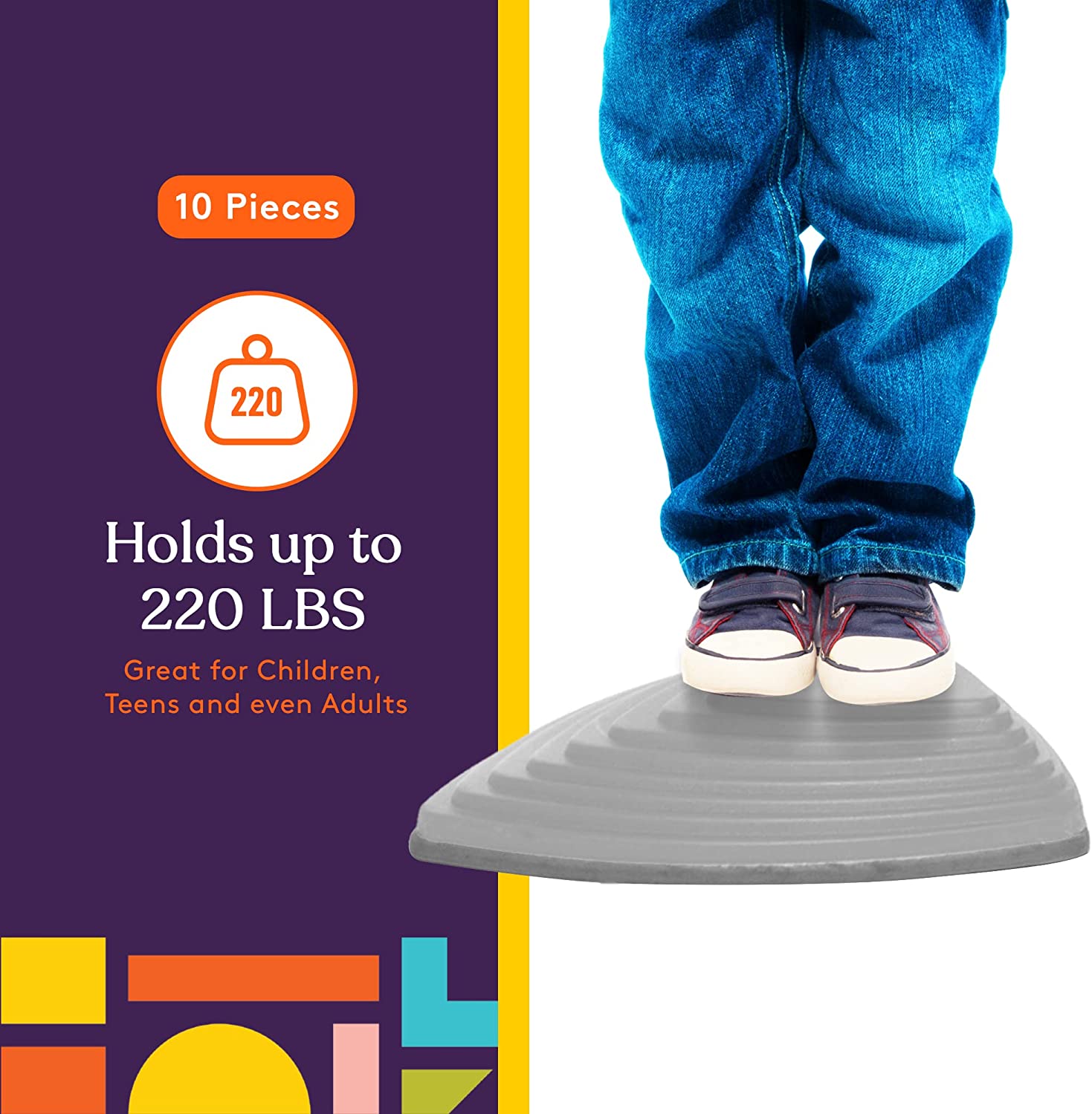 Stepping Stones (Ocean Colors): 10 Piece Set