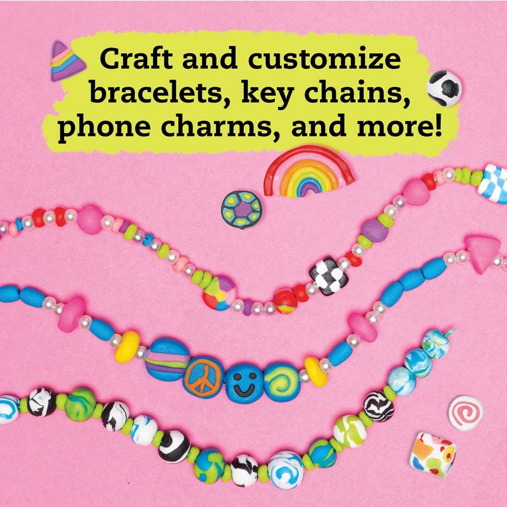 Educational Polymer Clay Art Kit: Klutz Ultimate Clay Bead Book – Learn Jewelry Design, Color Theory, and Sculpting Techniques