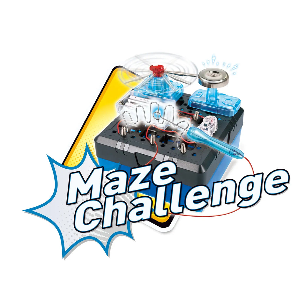 Electronic Science Building Kit – STEM Circuit Learning Set with 14 Engineering Activities (Hands-On Electricity & Design Exploration)