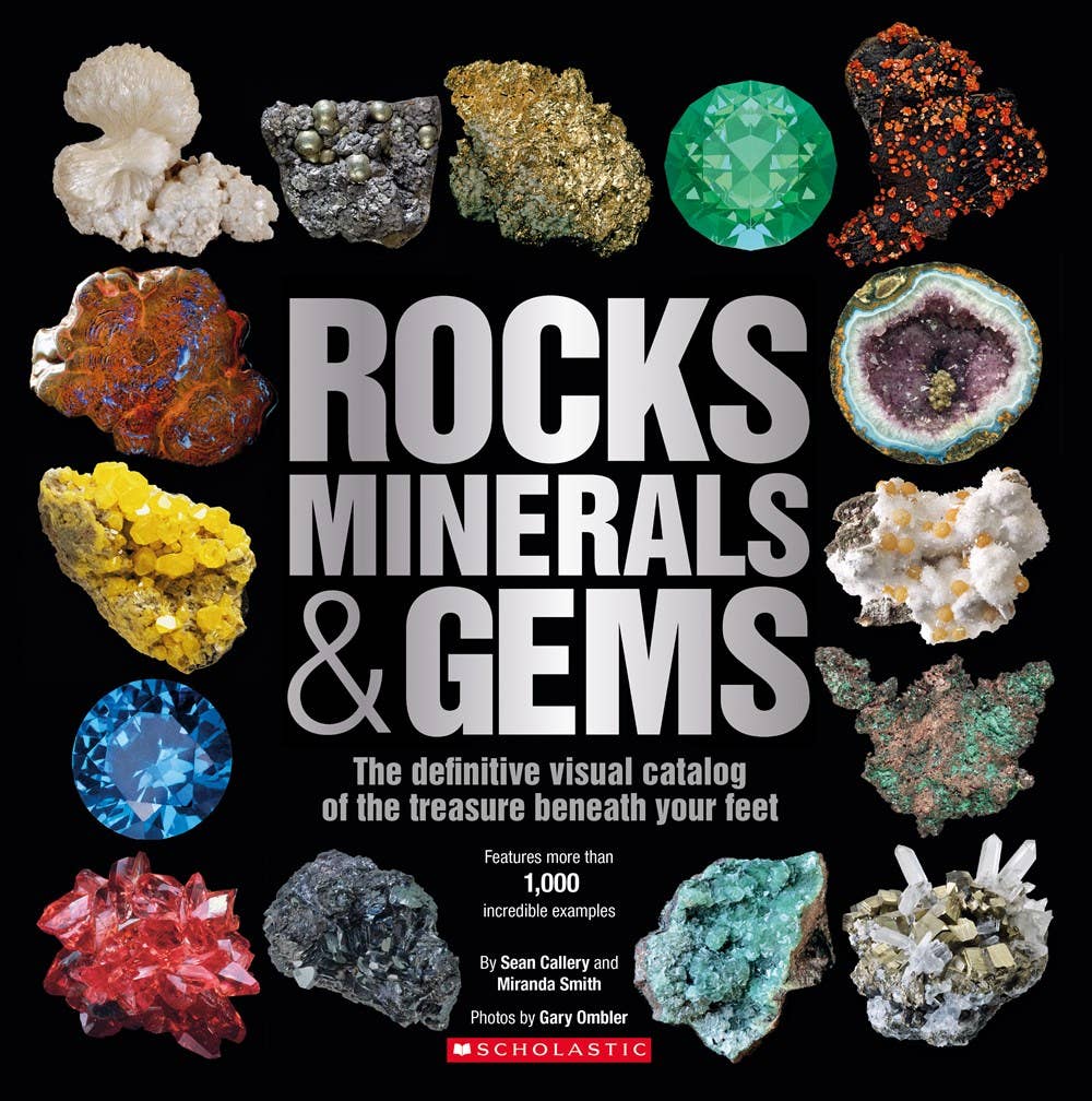 Earth Science Learning Book – Rocks, Minerals & Gems Identification Guide (Geology & STEM Educational Reference)