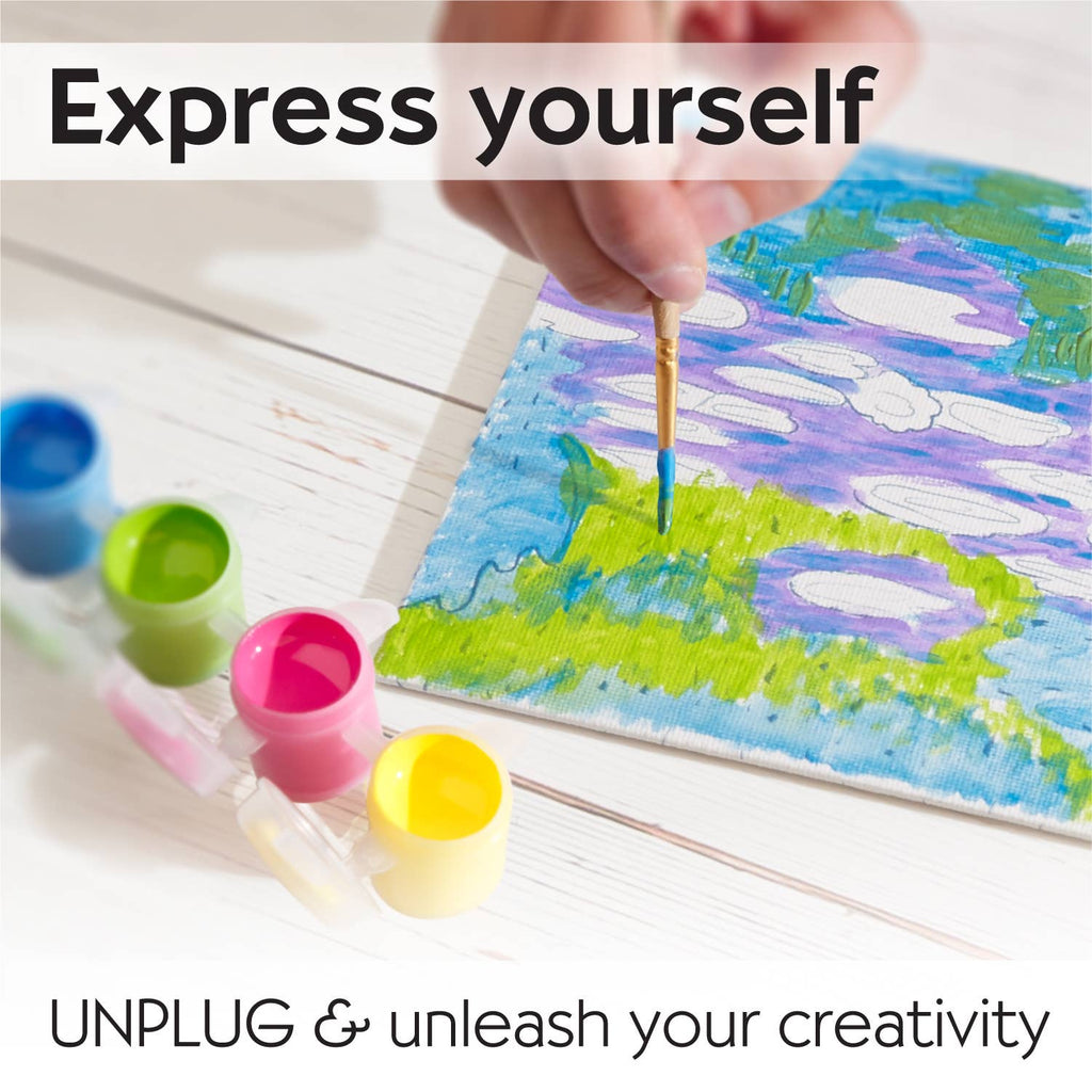 Faber-Castell® Museum Series Paint by Number – Water Lilies Inspired by Claude Monet