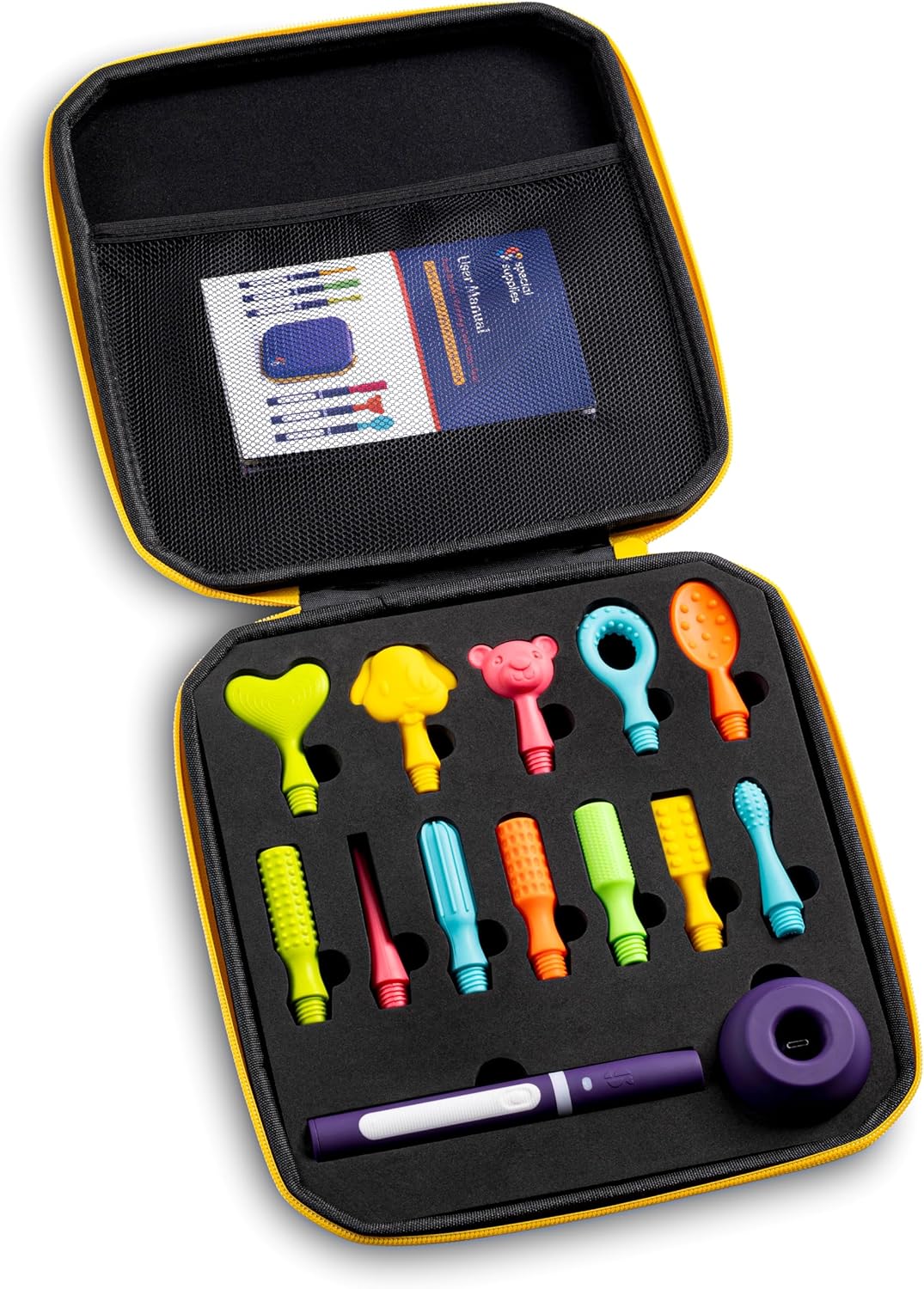BUZZ BUDDY™ Rechargeable Oral Stimulation Kit (12 Tips Included)