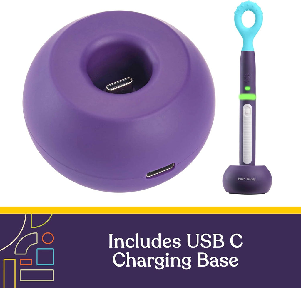 BUZZ BUDDY™ Rechargeable Oral Stimulation Kit (12 Tips Included)