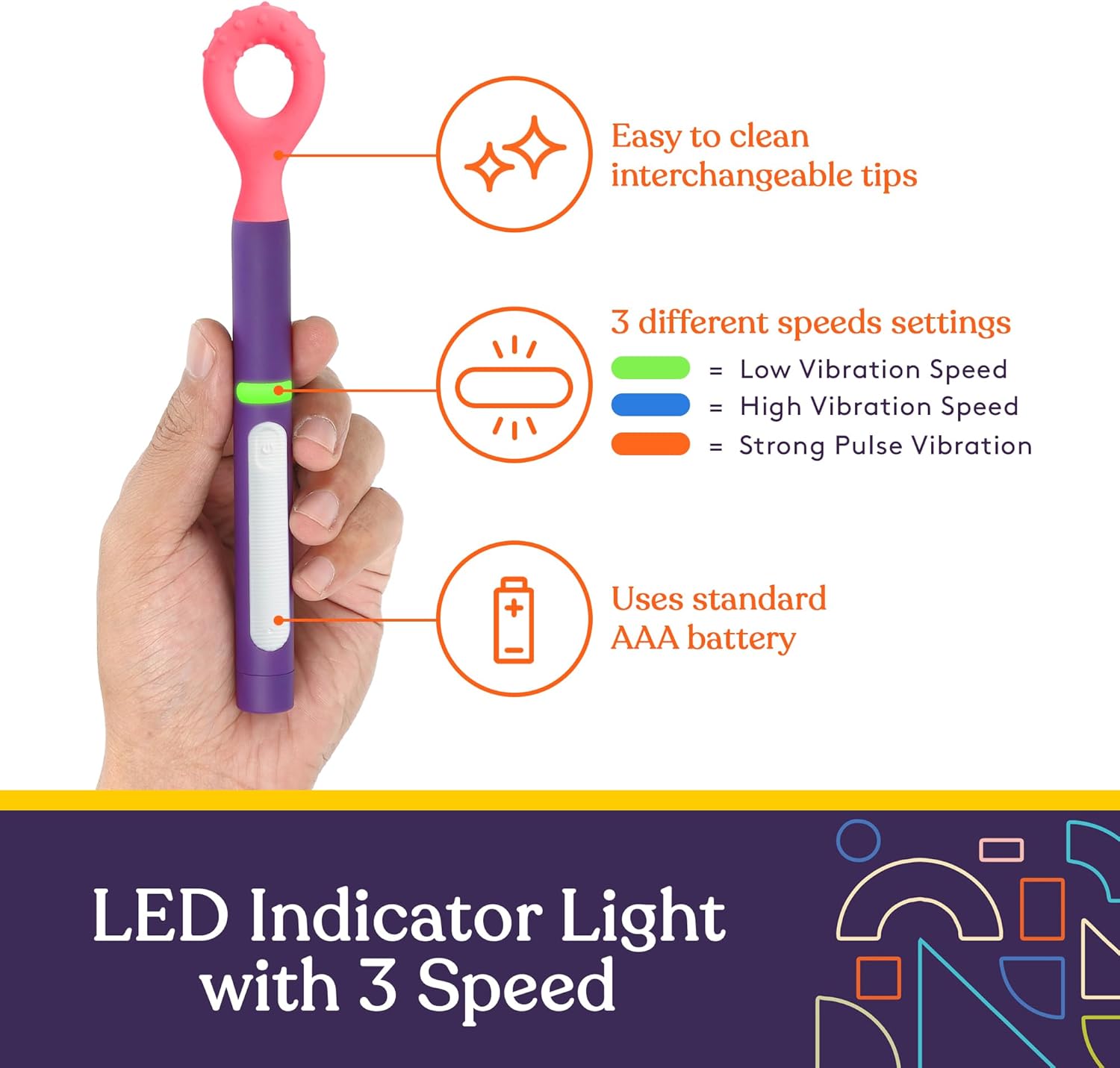 BUZZ BUDDY™ Oral Stimulation Kit (12 Tips Included)
