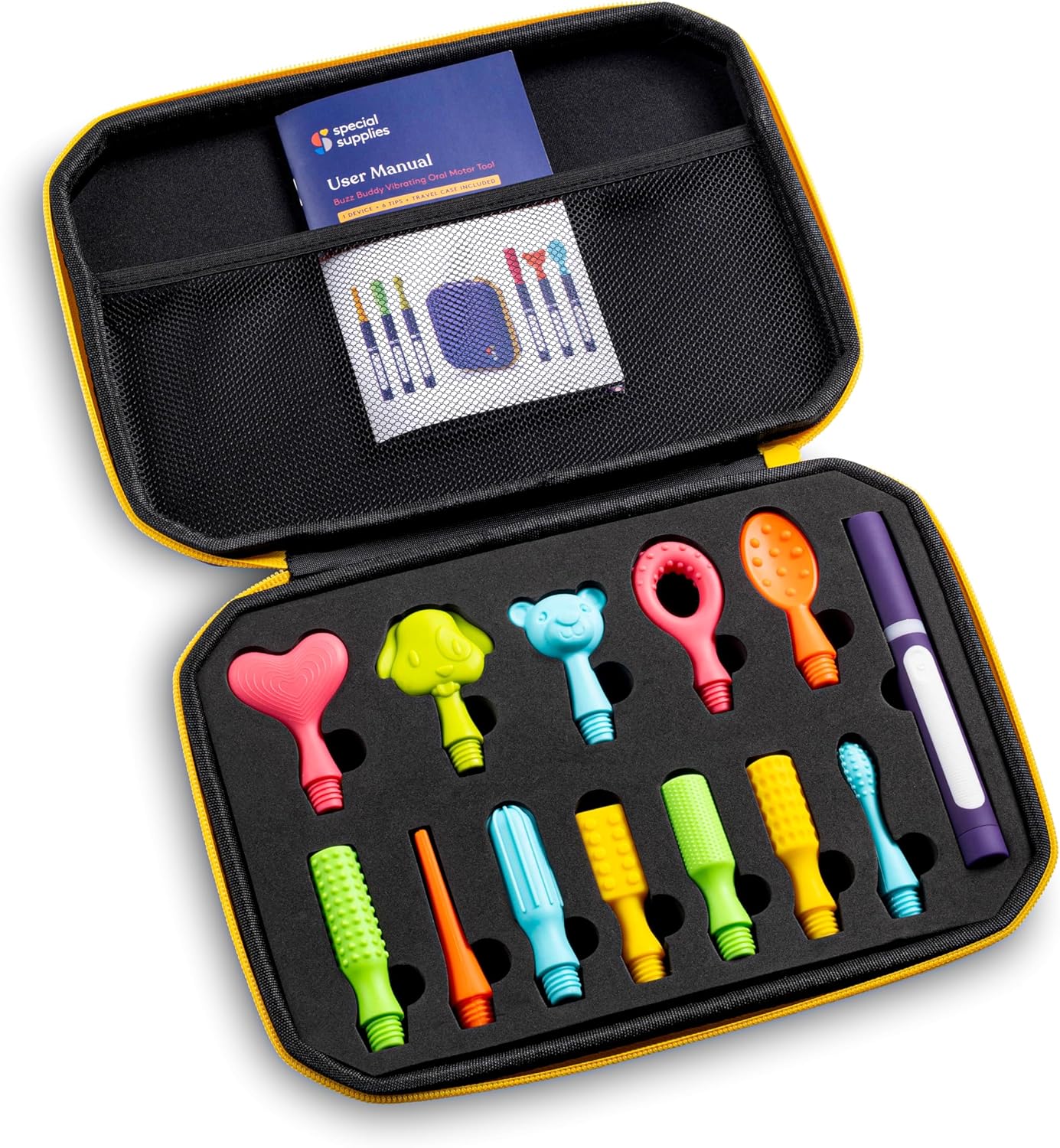 BUZZ BUDDY™ Oral Stimulation Kit (12 Tips Included)