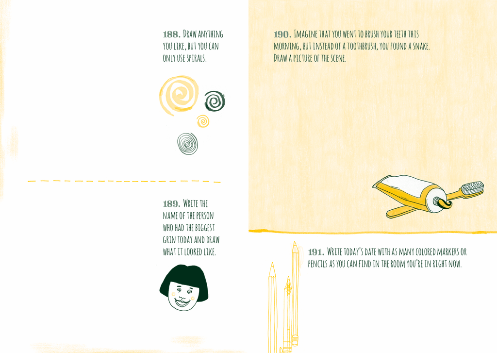 Daily Creativity & Personal Reflection Journal – 365 Guided Writing & Drawing Activities