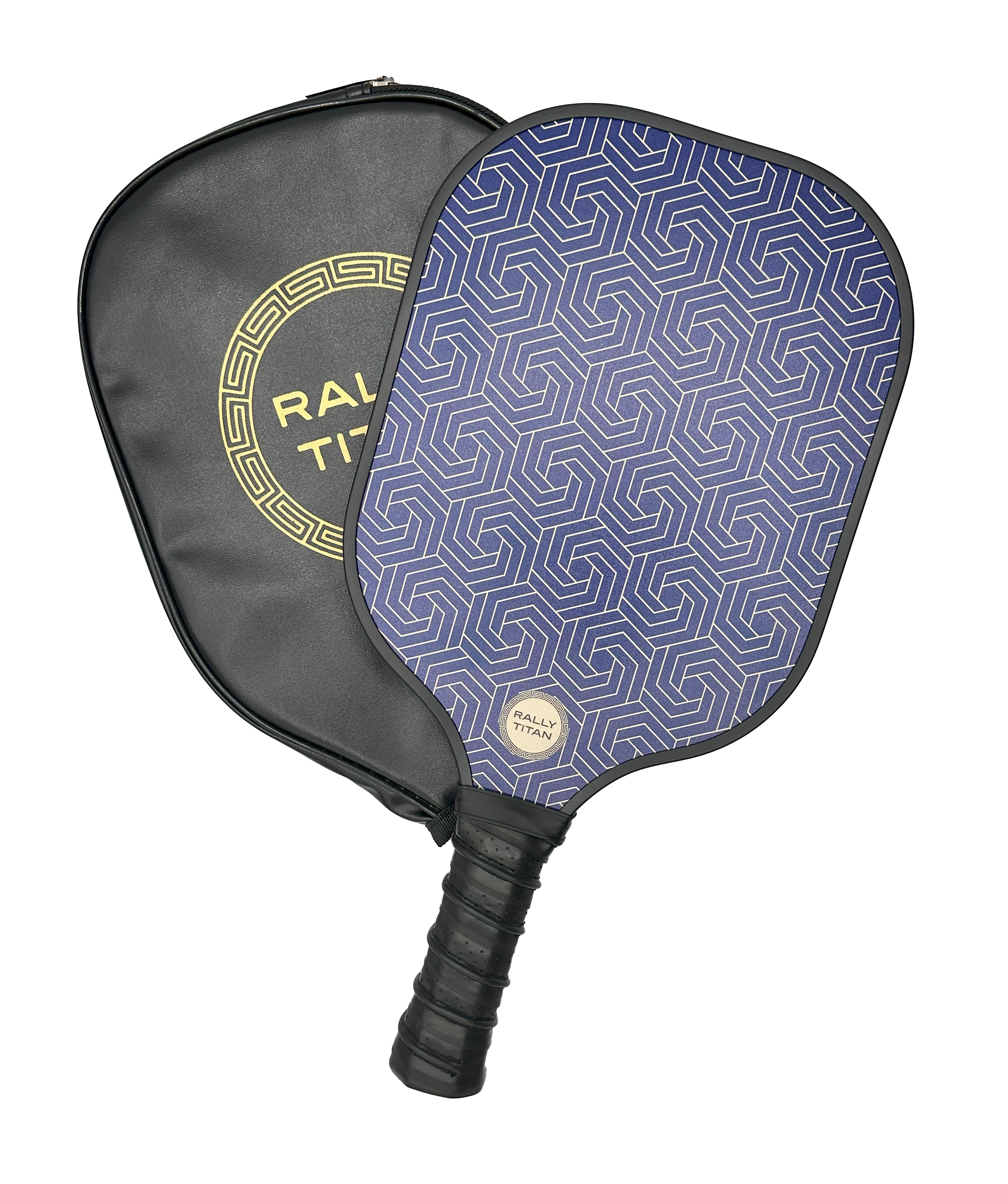 Blue Hex | 10MM | T300 Textured Carbon Fiber Surface